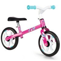 Bicicleta fara pedale Smoby First Bike Pink
