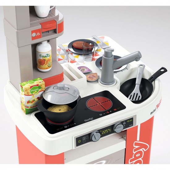 Bucatarie Smoby Mini Tefal Studio rosu
