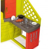 Bucatarie Smoby pentru casuta Jura Lodge cu accesorii