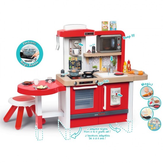 Bucatarie copii Smoby Tefal Evolutive Gourmet