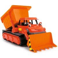 Buldozer Dickie Toys Bob Constructorul Action Team Muck cu 1 figurina Leo