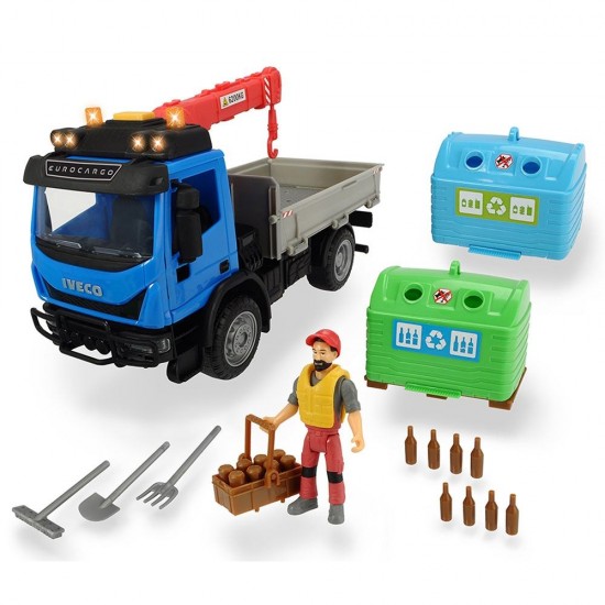 Centru de reciclare cu camion Dickie Toys 