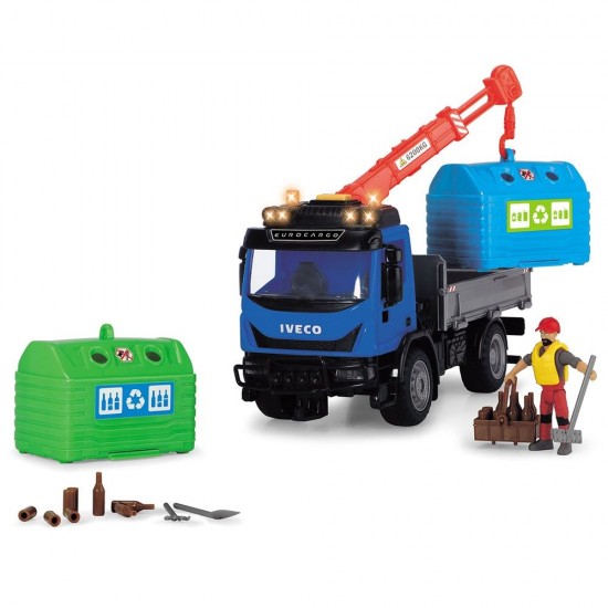 Centru de reciclare cu camion Dickie Toys 