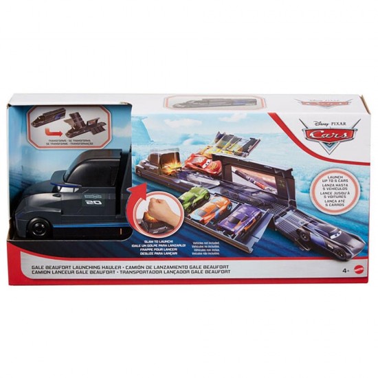 Camion Disney Cars Mattel Gale Baufort Launching Hauler