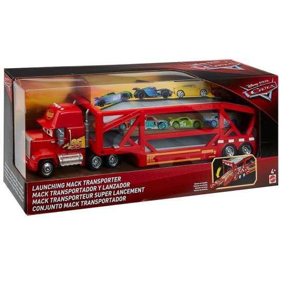Camion Disney Cars Mattel Mack cu trailer