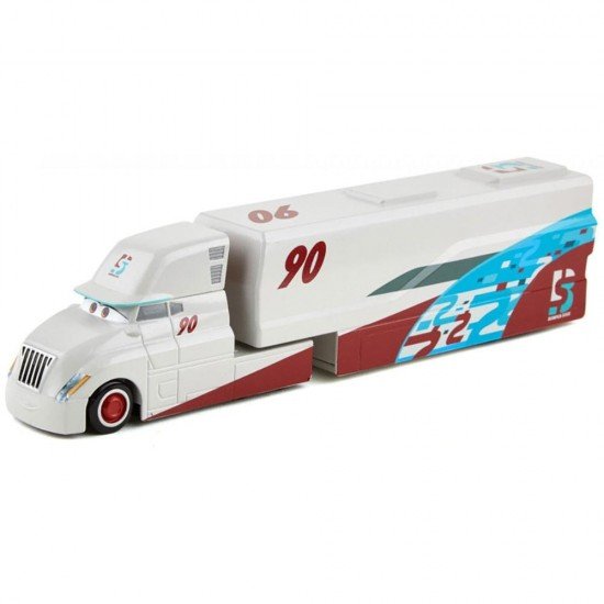 Camion Disney Cars Ponchy Wipeout Hauler din metal
