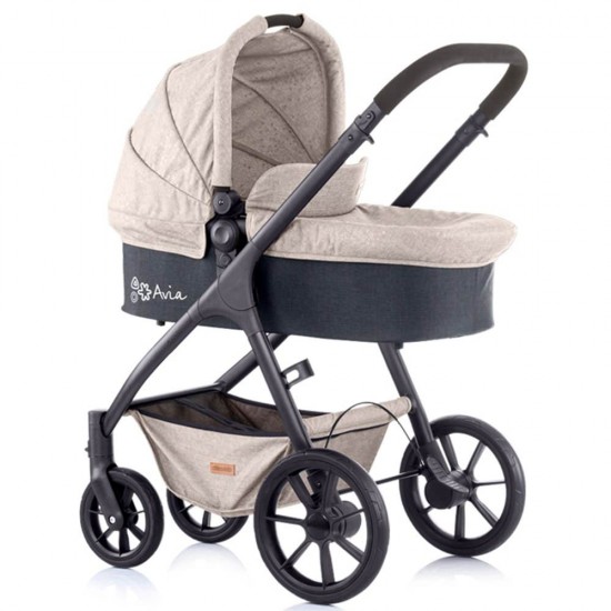 Carucior Chipolino Avia 3 in 1 Mocca Linen