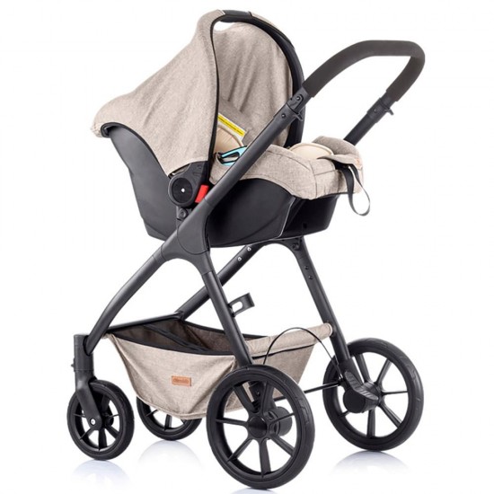 Carucior Chipolino Avia 3 in 1 Mocca Linen
