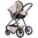 Carucior Chipolino Avia 3 in 1 Mocca Linen