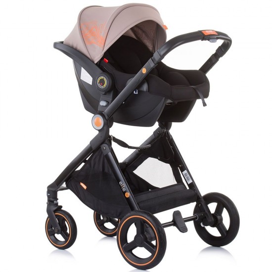 Carucior copii Chipolino Elite 3 in 1 Latte