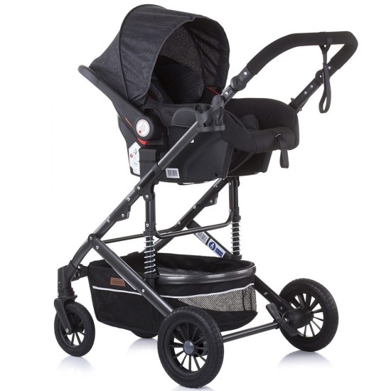 Carucior copii Chipolino Estelle 3 in 1 Asphalt