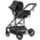 Carucior copii Chipolino Estelle 3 in 1 Asphalt