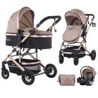 Carucior copii Chipolino Estelle 3 in 1 Latte