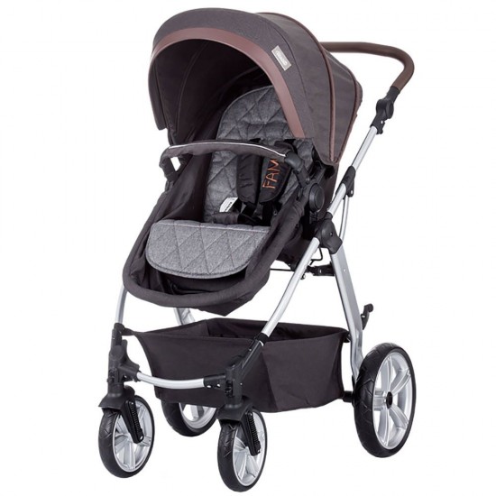 Carucior copii Chipolino Fama 2 in 1 Graphite