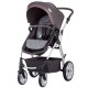 Carucior copii Chipolino Fama 2 in 1 Graphite