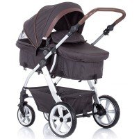 Carucior copii Chipolino Fama 2 in 1 Graphite