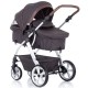 Carucior copii Chipolino Fama 2 in 1 Graphite