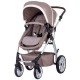 Carucior copii Chipolino Fama 2 in 1 Mocca