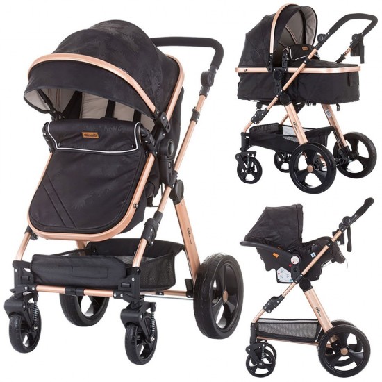Carucior Chipolino Havana 3 in 1 Onyx