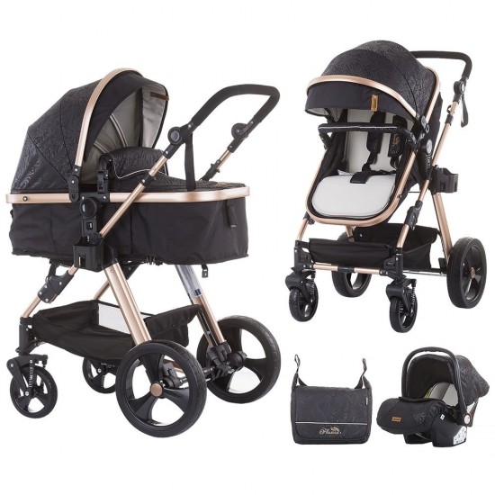 Carucior copii Chipolino Havana 3 in 1 Carbon