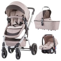 Carucior Chipolino Malta 3 in 1 Mocca