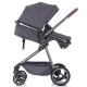 Carucior Chipolino Noah 2 in 1 cu cosulet auto Grey Denim