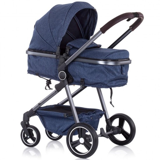 Carucior transformabil Chipolino Noah 2 in 1 Blue Denim