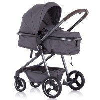 Carucior transformabil Chipolino Noah 2 in 1 Grey Denim