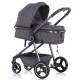 Carucior transformabil Chipolino Noah 2 in 1 Grey Denim