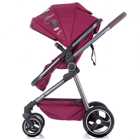 Carucior transformabil Chipolino Noah 2 in 1 Orchid Linen