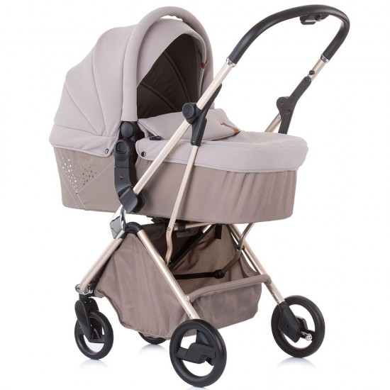 Carucior copii Chipolino Piruet 3 in 1 Latte cu sezut rotativ