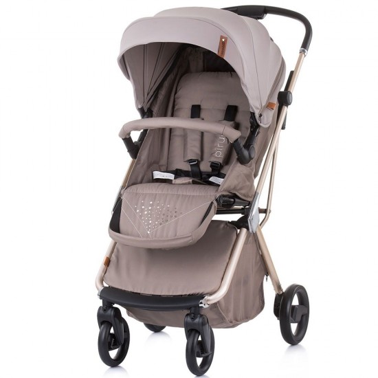 Carucior copii Chipolino Piruet 3 in 1 Latte cu sezut rotativ