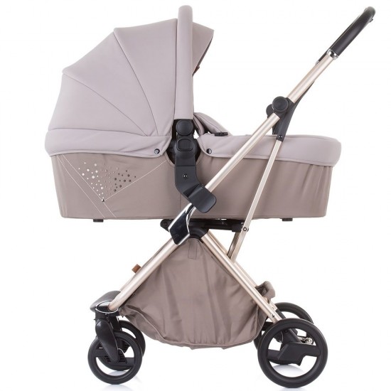 Carucior copii Chipolino Piruet 3 in 1 Latte cu sezut rotativ