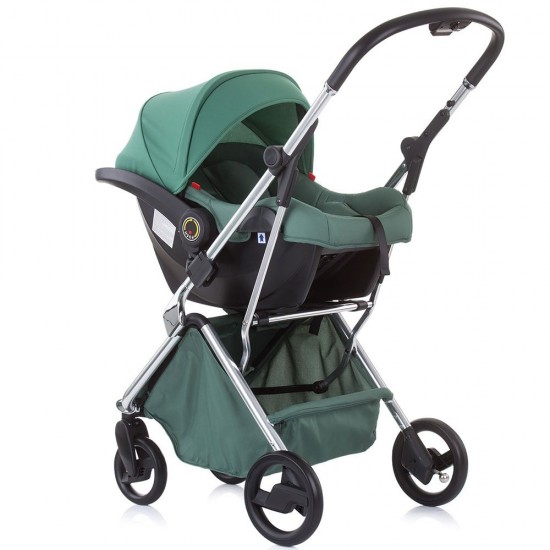 Carucior copii Chipolino Piruet 3 in 1 Pine cu sezut rotativ