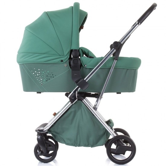 Carucior copii Chipolino Piruet 3 in 1 Pine cu sezut rotativ