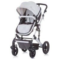 Carucior Chipolino Terra 2 in 1 cu cosulet auto Graphite Linen