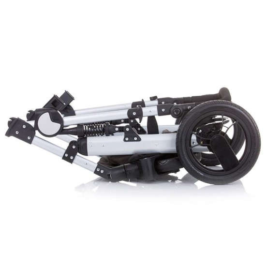 Carucior Chipolino Terra 2 in 1 cu cosulet auto Graphite Linen