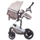Carucior Chipolino Terra 2 in 1 cu cosulet auto Mocca Linen