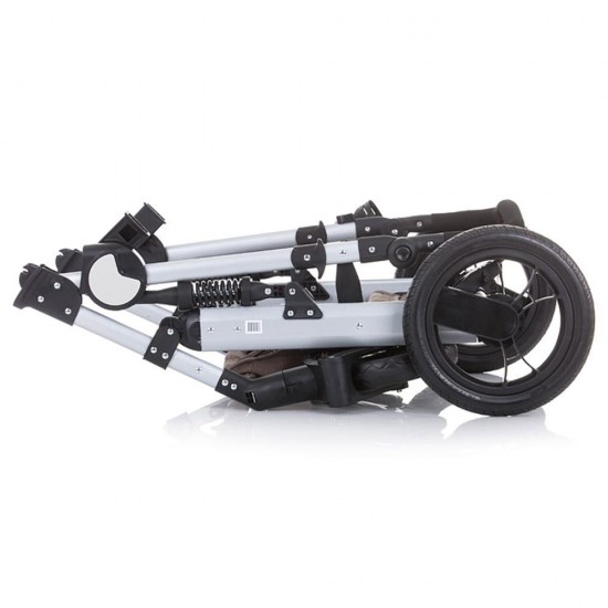 Carucior Chipolino Terra 2 in 1 cu cosulet auto Mocca Linen