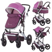 Carucior Chipolino Terra 2 in 1 cu cosulet auto Orchid Linen