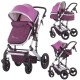 Carucior Chipolino Terra 2 in 1 cu cosulet auto Orchid Linen