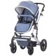 Carucior transformabil Chipolino Terra 2 in 1 Blue Linen