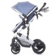 Carucior transformabil Chipolino Terra 2 in 1 Blue Linen