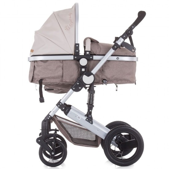 Carucior transformabil Chipolino Terra 2 in 1 Mocca Linen