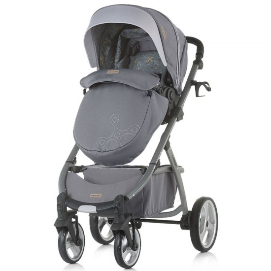 Carucior Chipolino Up & Down 3 in 1 Granite Grey