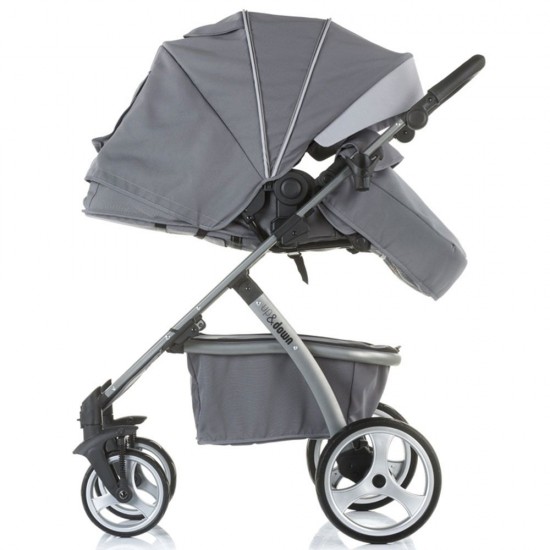 Carucior Chipolino Up & Down 3 in 1 Granite Grey