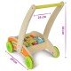Carucior Eichhorn Activity Walker cu 35 cuburi