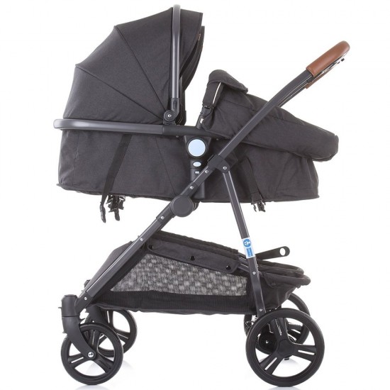 Carucior gemeni Chipolino Duo Smart 2 in 1 Blue Pink