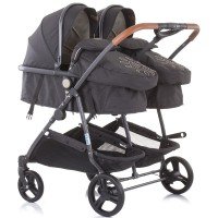 Carucior gemeni Chipolino Duo Smart 2 in 1 Vanilla