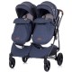 Carucior gemeni Chipolino Duo Smart Denim